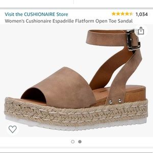 Platform sandals- Tan